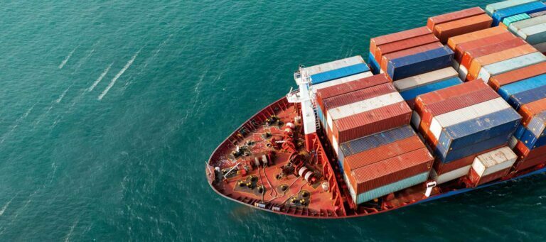 Vessel loaded with containers || Sea Freight || about GHSL