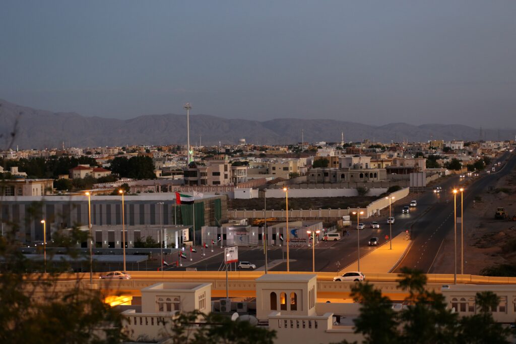 Ras Al-Khaimah at night